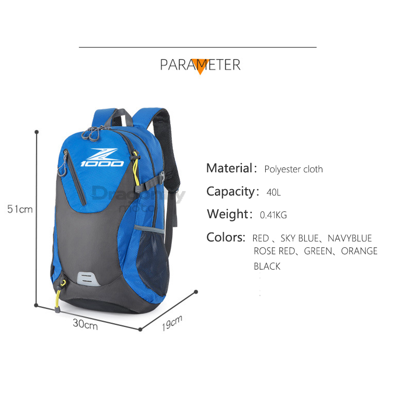 لكاواساكي Z1000 Z1000SX Z1000/ - مراجعة Motorcycle Gear Backpack وسعره