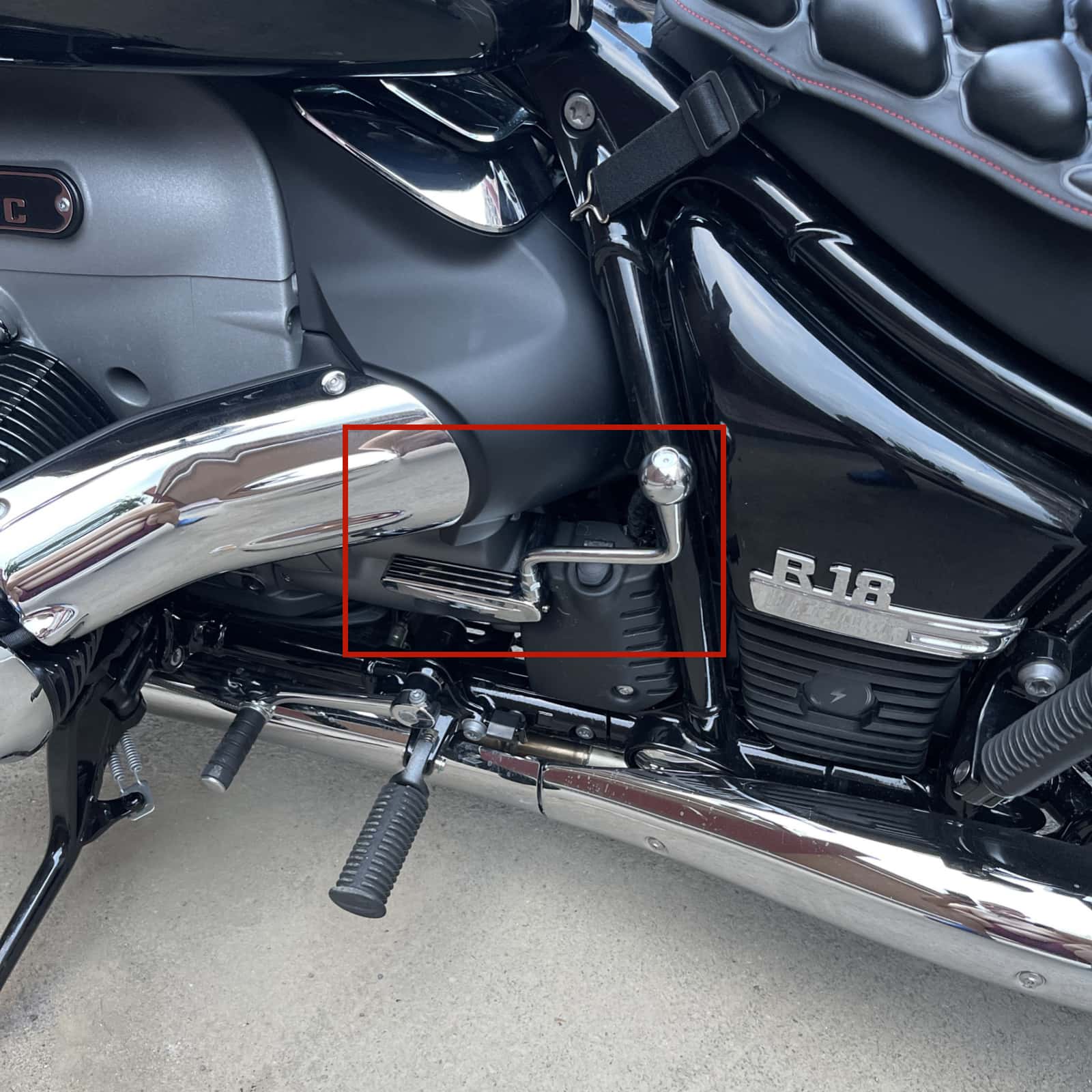 دراجة نارية ممتدة وموسعة عكس ر - مراجعة Motorcycle Gear Lever Extender وسعره