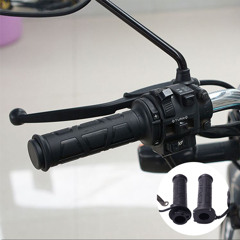 22 مللي متر دراجة نارية اليد س - مراجعة Handlebar Grip Heated وسعره