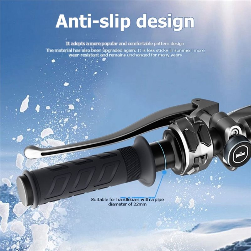 مقابض مقود دراجات نارية كهربائ - مراجعة Handlebar Grip Heated وسعره