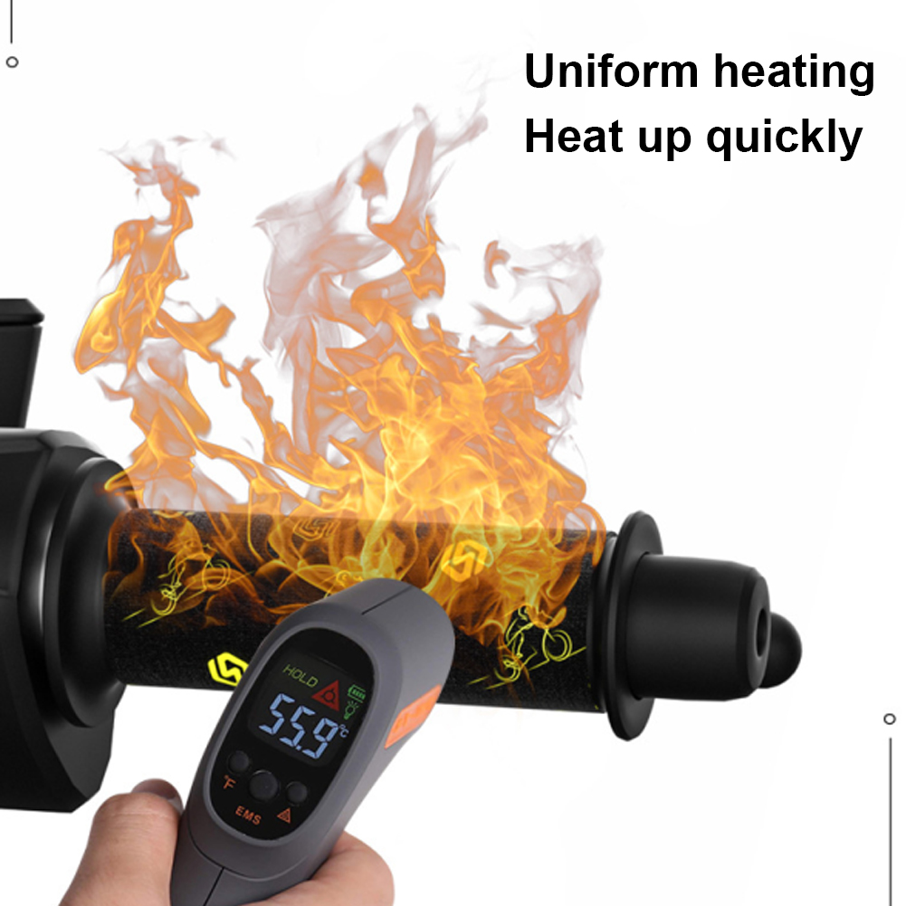 مقابض دافئة عالمية 12 فولت للد - مراجعة Handlebar Grip Heated وسعره