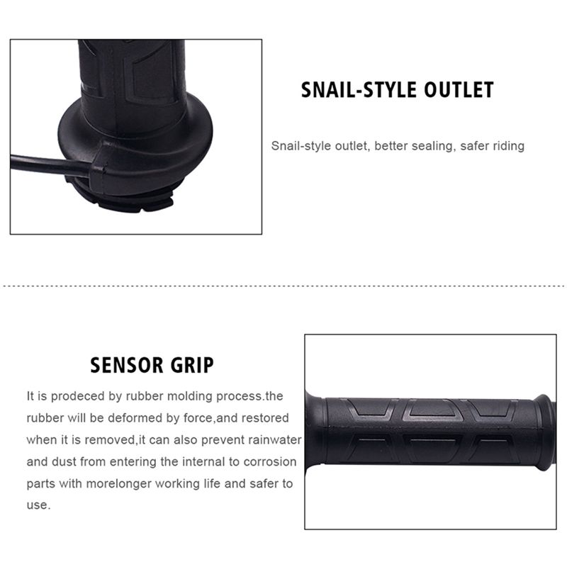 مقابض دراجات نارية شتوية متطور - مراجعة Handlebar Grip Heated وسعره